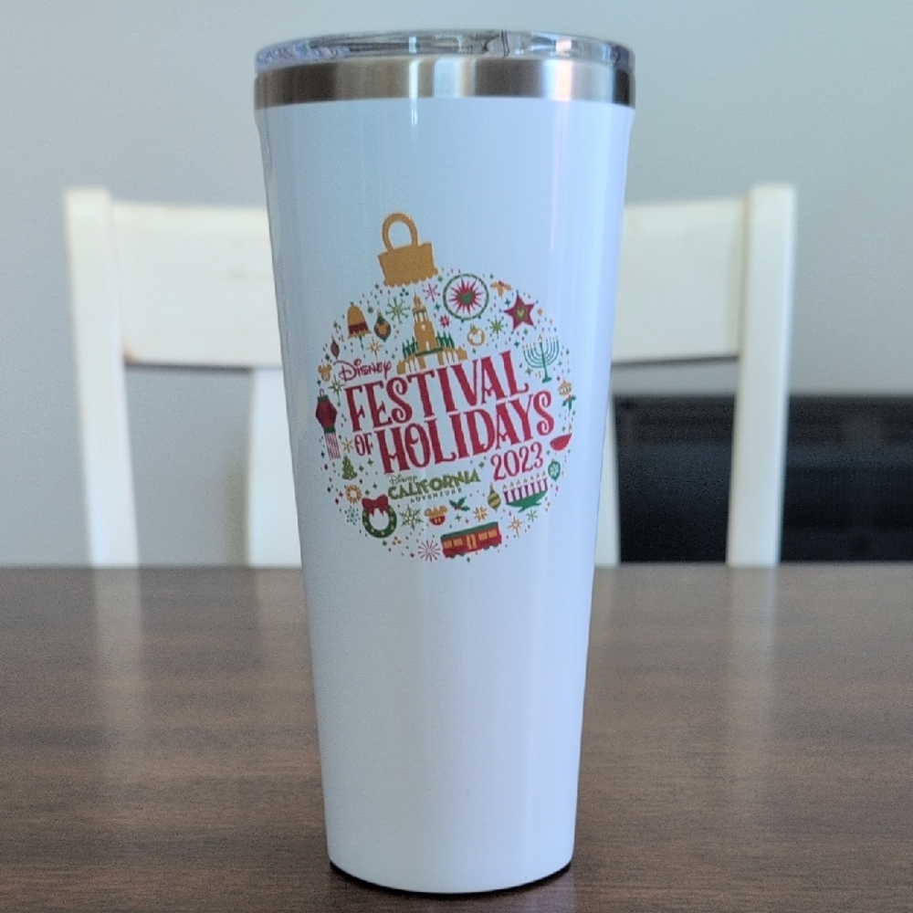 Brand New Festival Of Holidays Disney California Adventure 2023 24oz Tumbler
